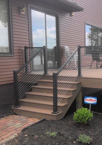 Horizontal Cable railing
