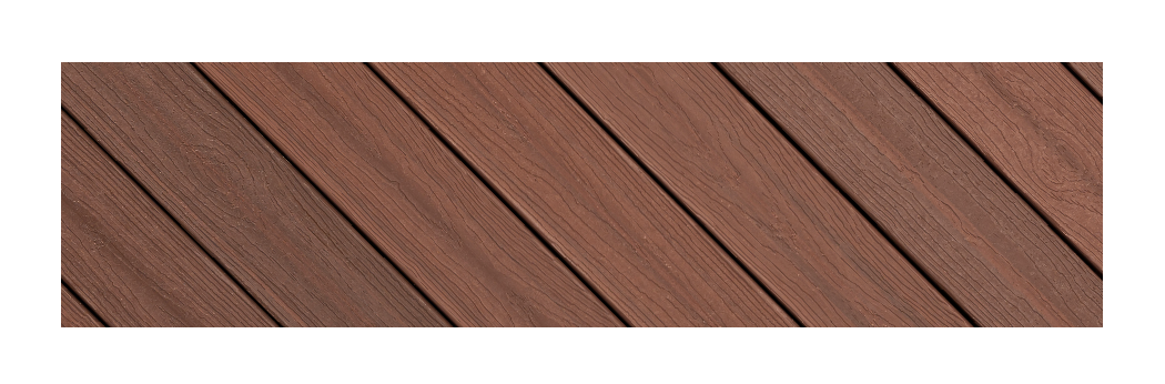 Reddish-brown with dark, dramatic highlights.