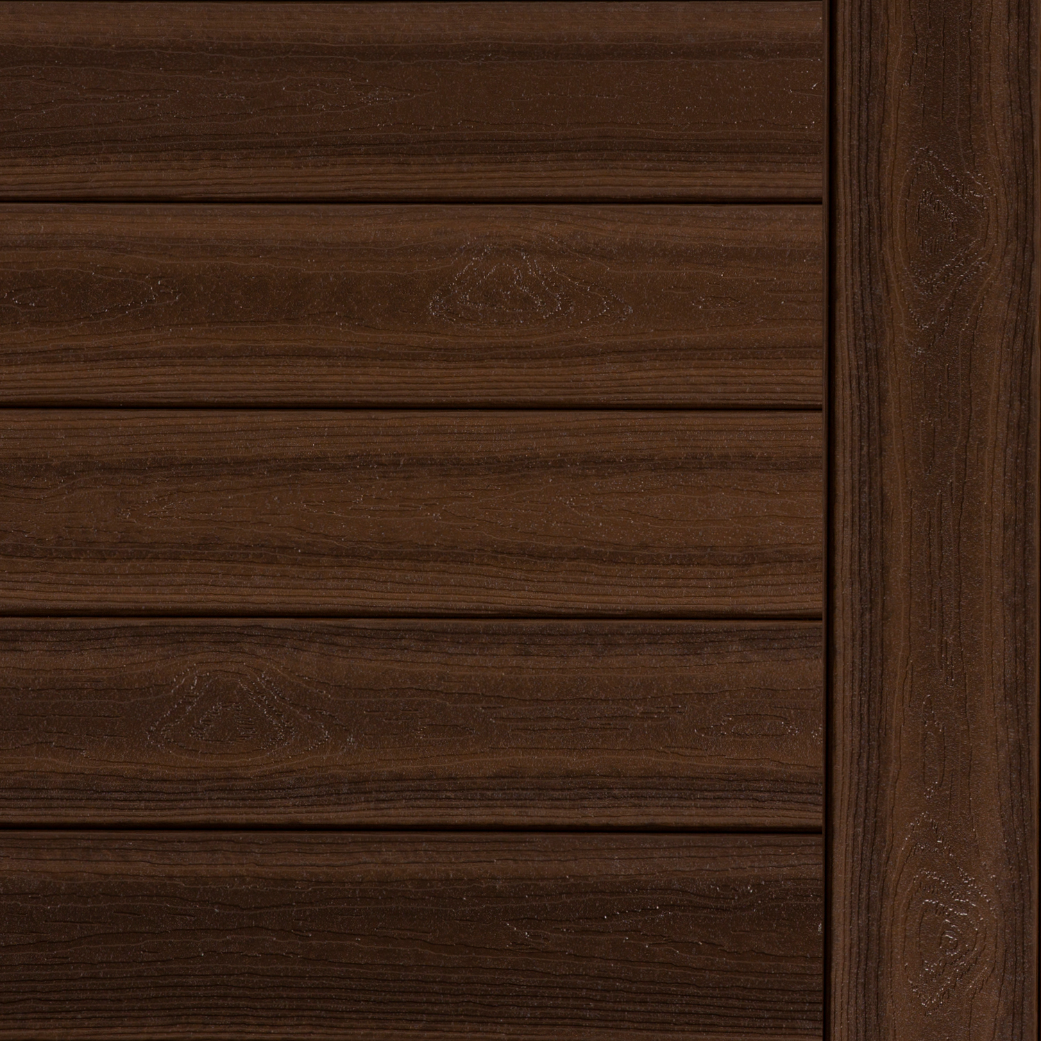 Deep espresso brown.