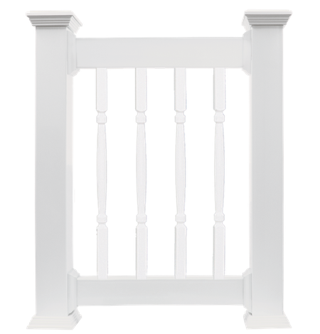 Colonial Baluster railing