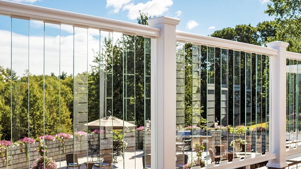 Glass Slats railing
