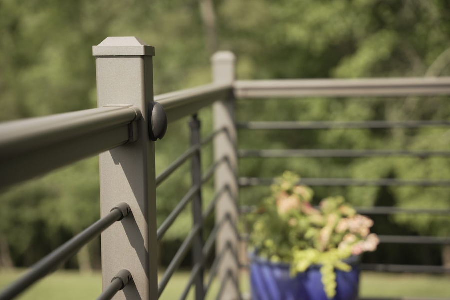 Horizontal Baluster Railing